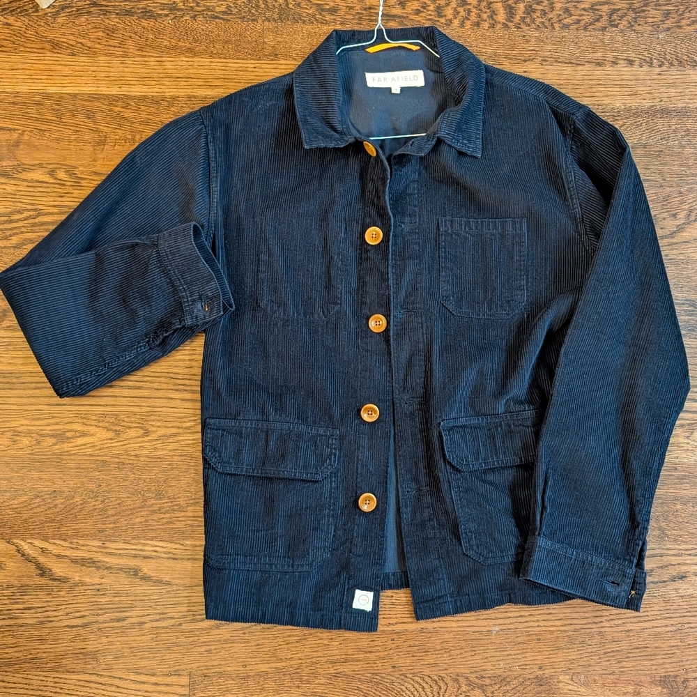 Far Afield Corduroy Chore Coat (Navy)